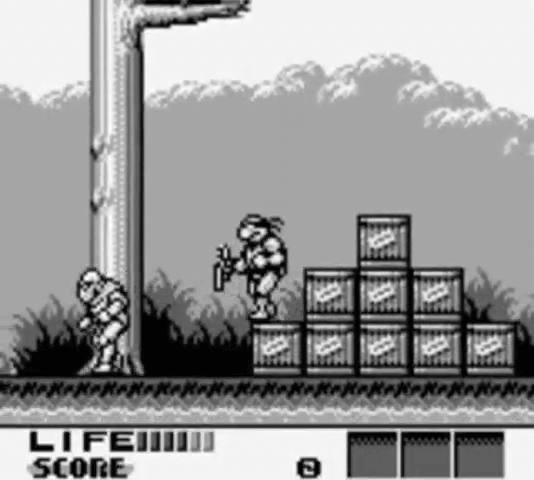 Teenage Mutant Ninja Turtles III Radical Rescue screenshot 4 for GameBoy